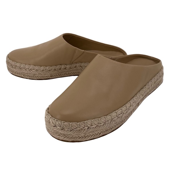 Vince Shoes - Vince nude slip on open back mules